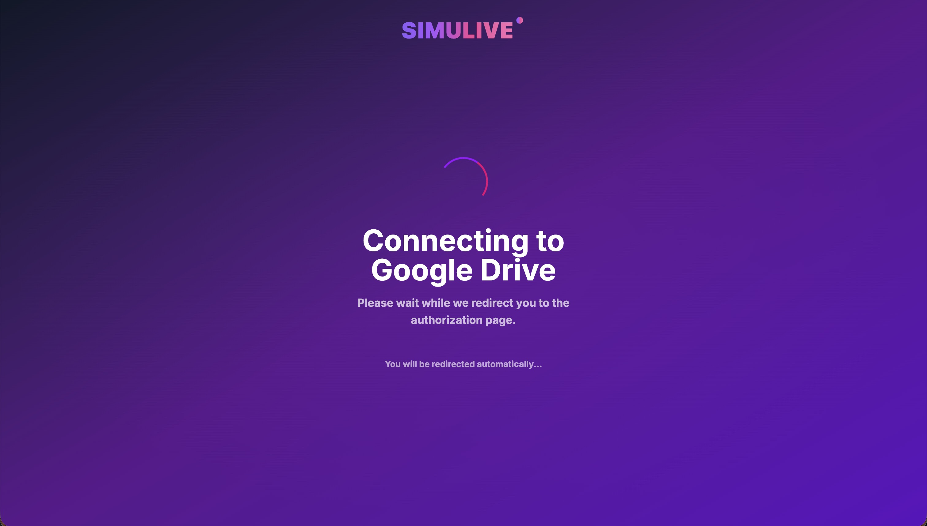 How to Connect Google Drive to SimuLive
